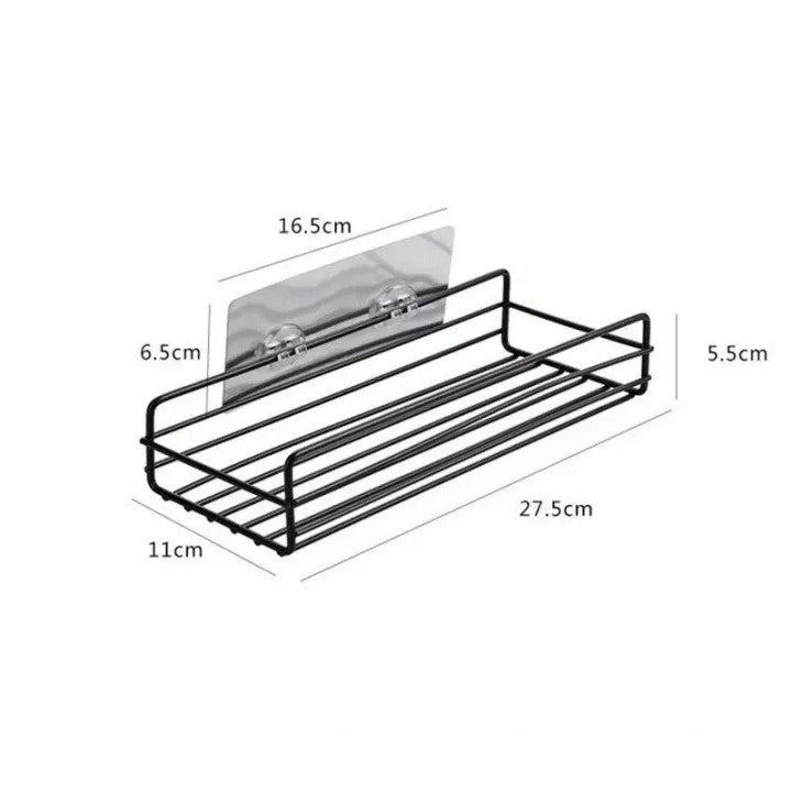 Self-adhesive Wall-Mounted Iron Shelf