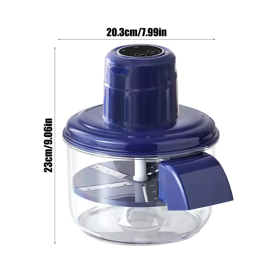 Automatic Electric Fruit Peeler Machine One-Touch Grape, Plum, Tomato & Garlic Peeling Device with Storage Bowl