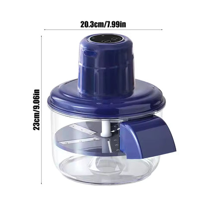 Automatic Electric Fruit Peeler Machine One-Touch Grape, Plum, Tomato & Garlic Peeling Device with Storage Bowl
