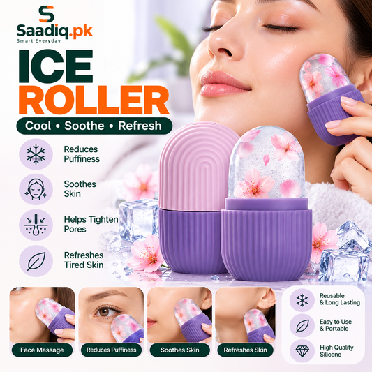 Silicone Face Ice Roller – Skin Refreshing Beauty Tool