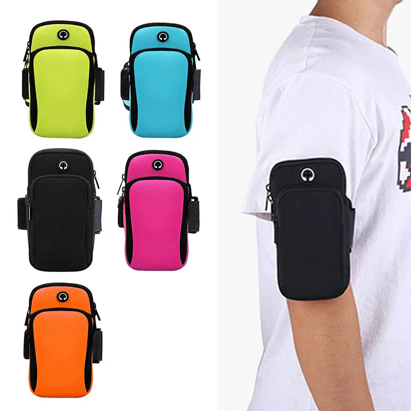 Waterproof Sports Armband with Headphone Port
