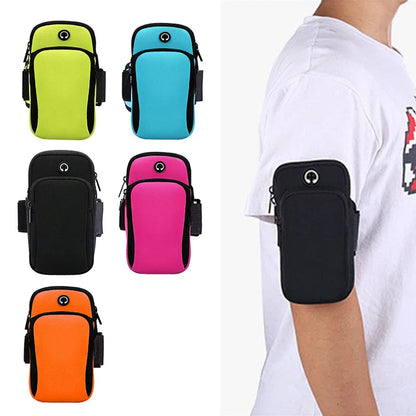 Waterproof Sports Armband with Headphone Port