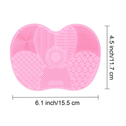 Silicone Makeup Brush Cleaner Pad – Portable Cleaning Mat for Brushes
