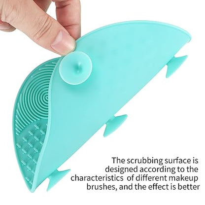 Silicone Makeup Brush Cleaner Pad – Portable Cleaning Mat for Brushes