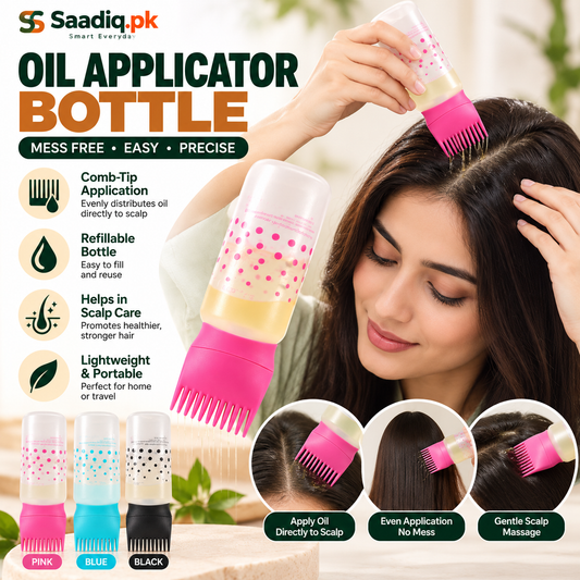 Refillable Hair Color Applicator Bottle – Salon Tint & Shampoo Dispenser Tool