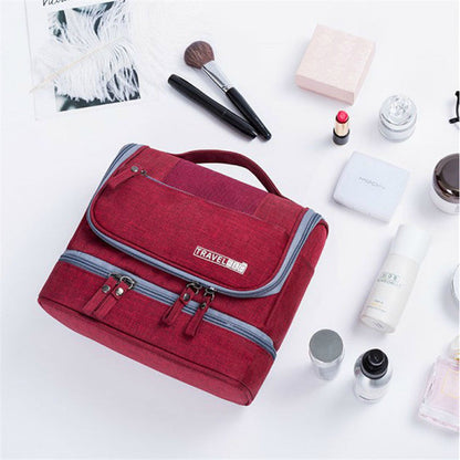 large capacity travel cosmetic bag