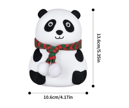 Cute Panda Night Lamp | Adorable LED Bedside Lamp for Kids & Girls