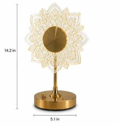 Flower LED Lamp – Rechargeable Luxury Table Light