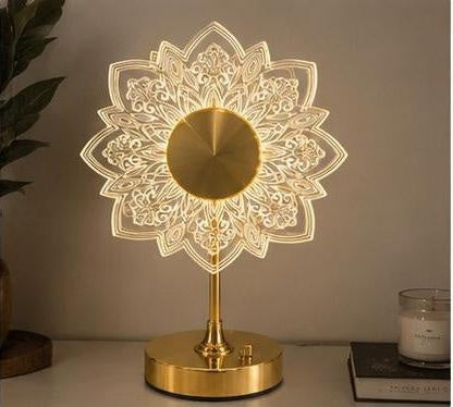 Flower LED Lamp – Rechargeable Luxury Table Light