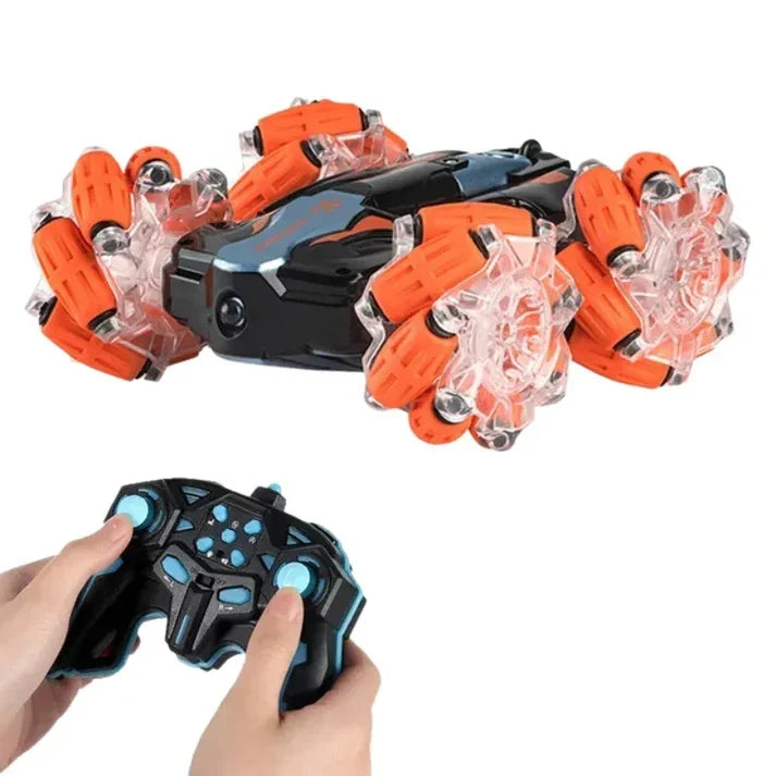 Remote Control Stunt Car with 360° Spin & Gesture Control