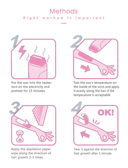 Depilatory Hair Remove Wax Machine