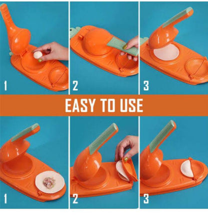 2 in 1 Dumpling & Samosa Maker – Easy Kitchen Tool