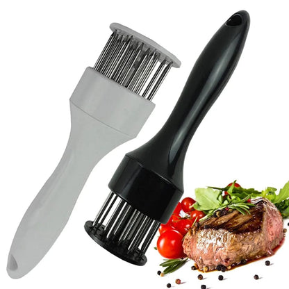 Meat Tenderizer with Stainless Steel Needles – Quick & Easy Meat Tool