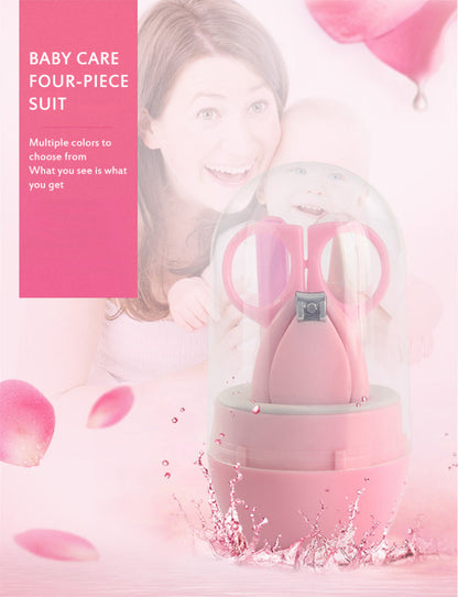 Baby Grooming Kit – 4-in-1 Convertible Nail Care Set with Cute Deer Case