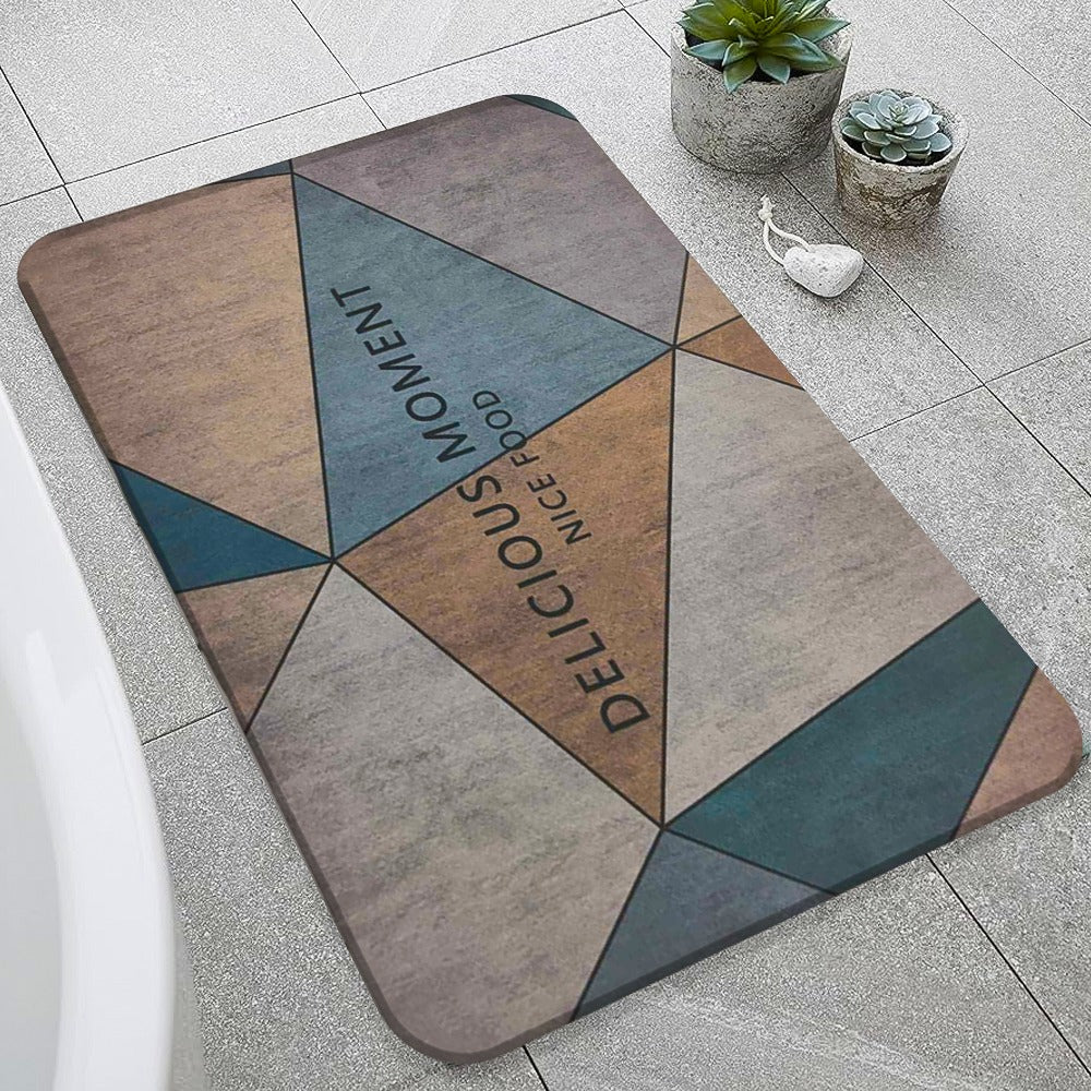 Artistic Bathroom Mat