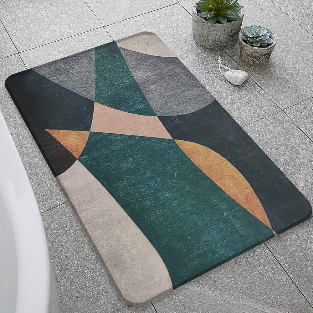 Artistic Bathroom Mat