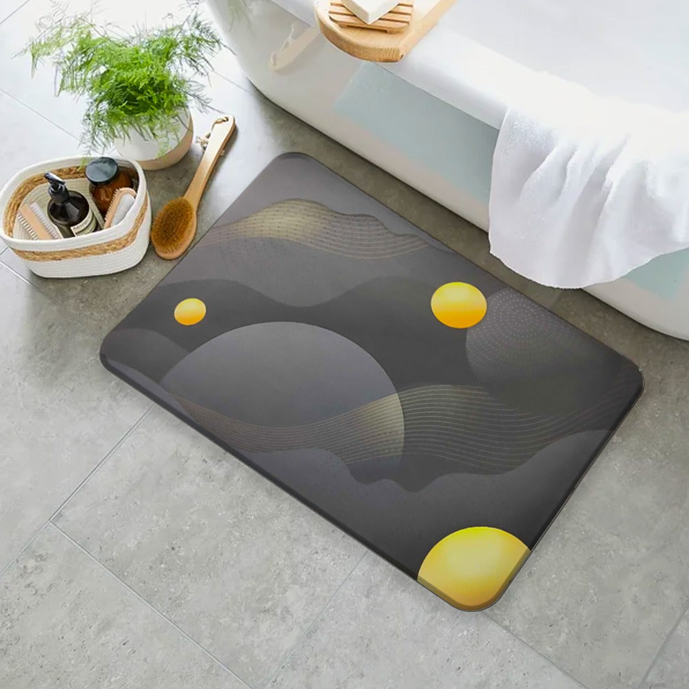 Artistic Bathroom Mat