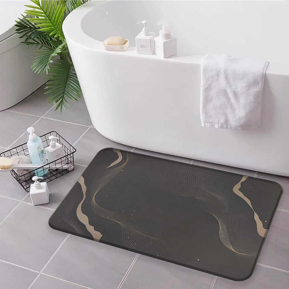 Artistic Bathroom Mat