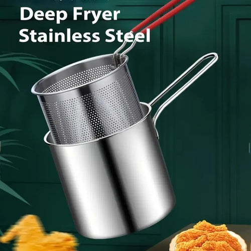 Stainless Steel Deep Frying Pot (Imported)