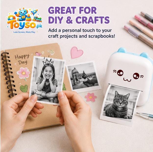 Mini Pocket Bluetooth Photo Printer