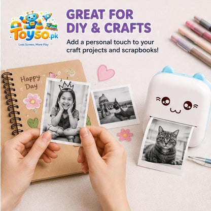 Mini Pocket Bluetooth Photo Printer