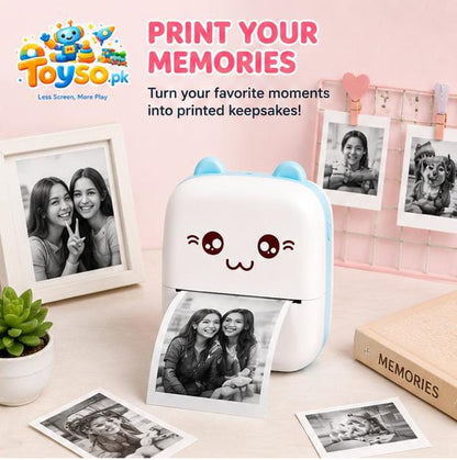 Mini Pocket Bluetooth Photo Printer