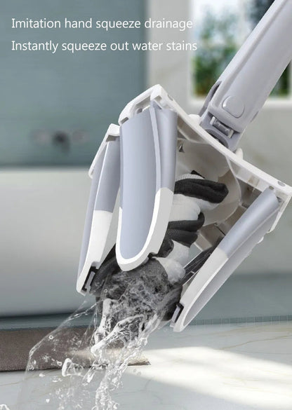 360° Self-Wringing Microfiber Floor Mop