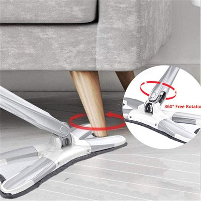 360° Self-Wringing Microfiber Floor Mop