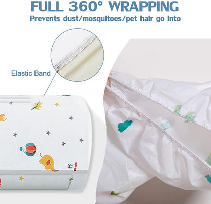 AC Dust Cover | Floral Printed Wall AC Protection Cover - PACK OF 3