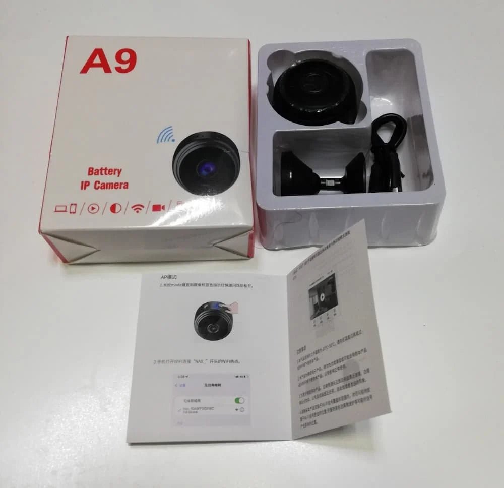 A9 Mini WiFi Camera (1080P) - Saadiq.pk