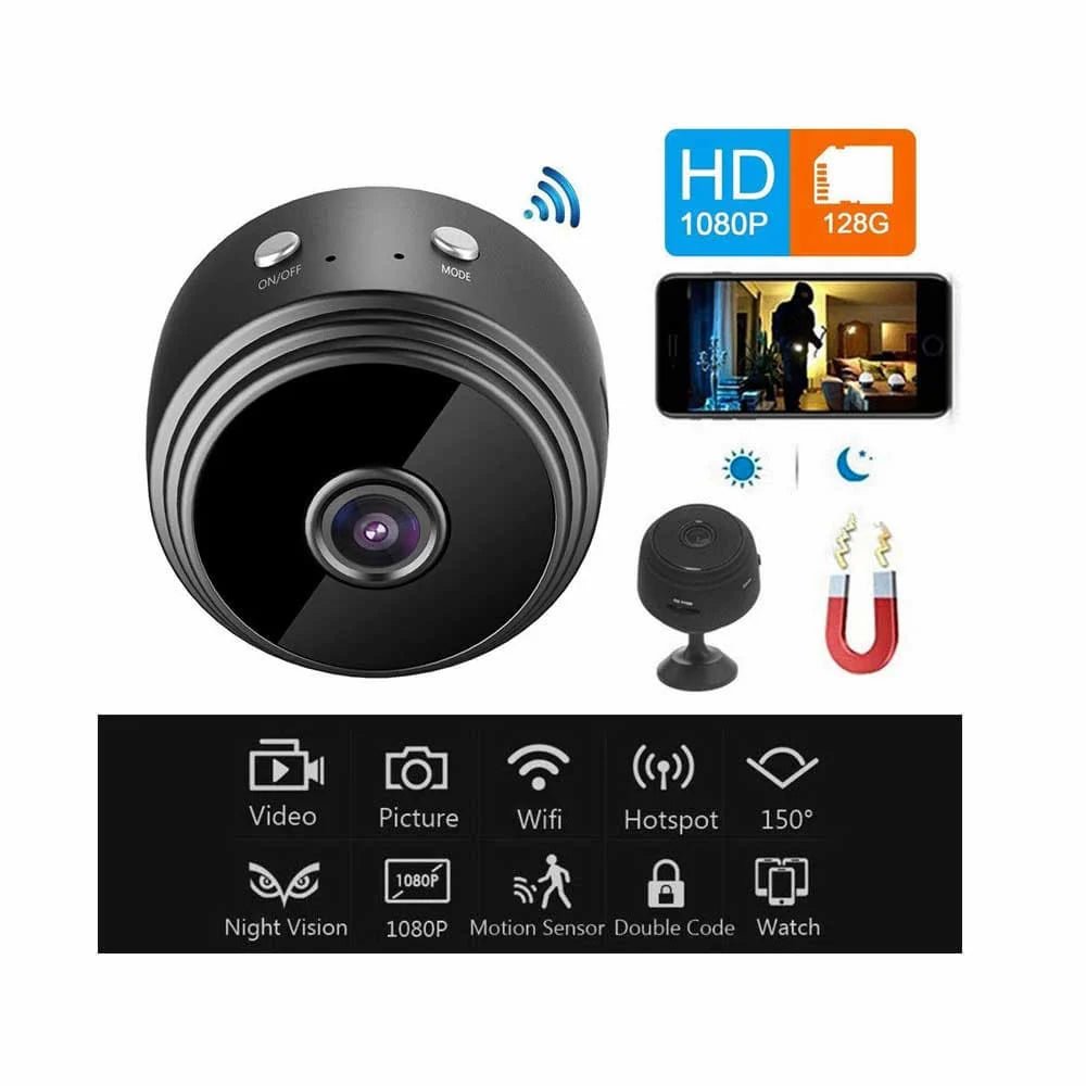 A9 Mini WiFi Camera (1080P) - Saadiq.pk