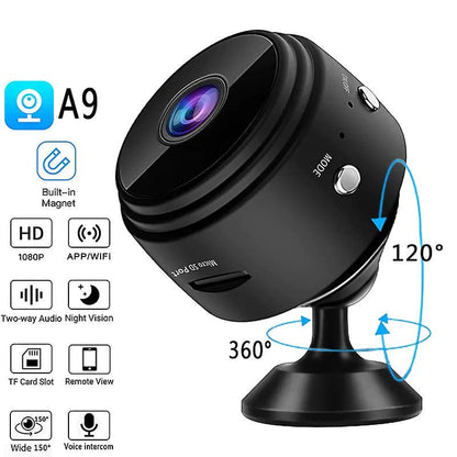 A9 Mini WiFi Camera (1080P) - Saadiq.pk