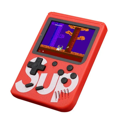 SUP Game Box 400 in 1 Retro Handheld Console – 3.0” Screen, Rechargeable Portable Gaming Device