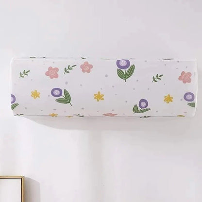 AC Dust Cover | Floral Printed Wall AC Protection Cover - PACK OF 3 - Saadiq.pk