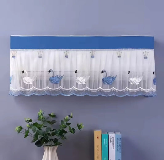 AC Dust Cover | Washable Decorative Air Conditioner Cover - Saadiq.pk