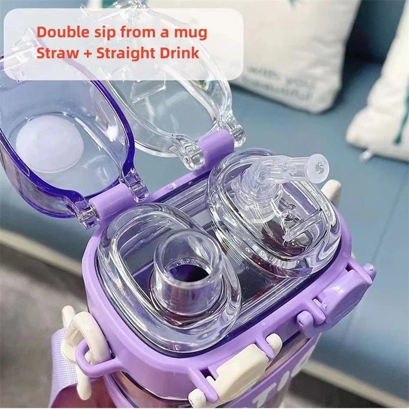 Acrylic Motion Water Bottle - Saadiq.pk