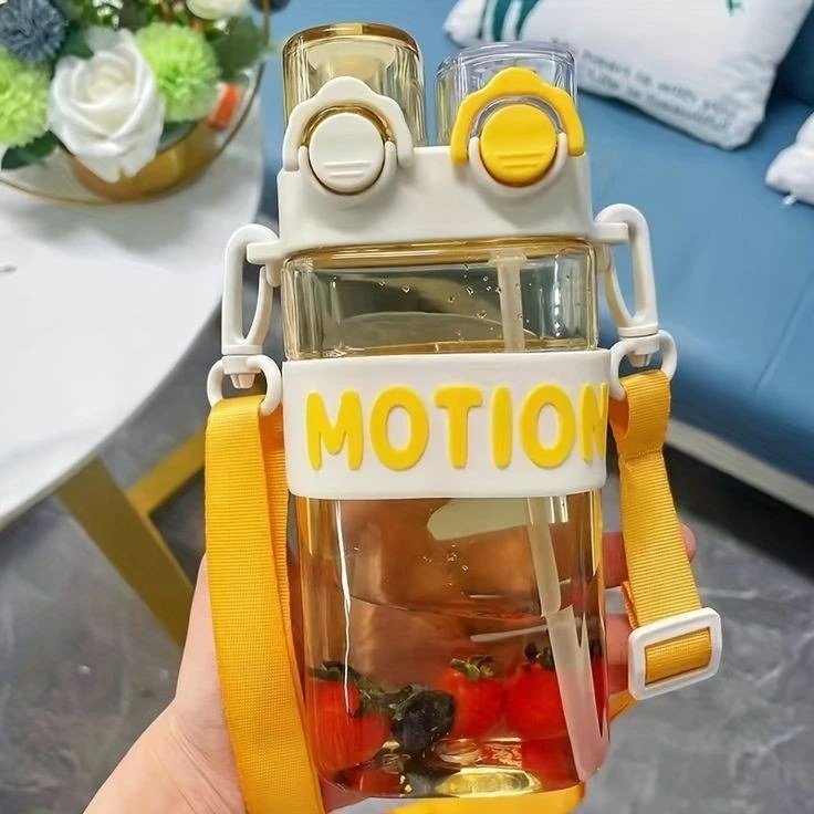 Acrylic Motion Water Bottle - Saadiq.pk