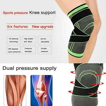 Adjustable Knee Support Strap for Sports, Running, Gym & Fitness Training - Saadiq.pk