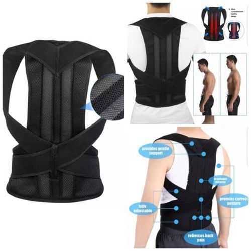 Adjustable Shoulder & Back Alignment Belt – Daily Fit & Posture - Friendly Strap - Saadiq.pk