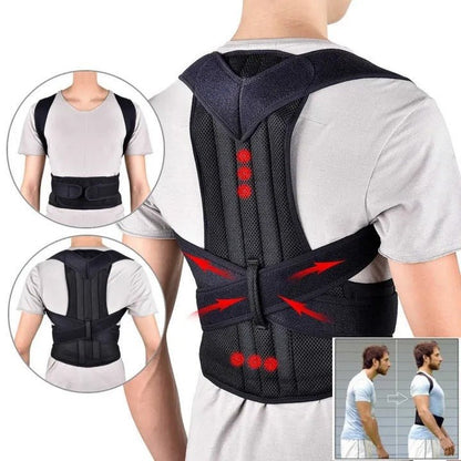 Adjustable Shoulder & Back Alignment Belt – Daily Fit & Posture - Friendly Strap - Saadiq.pk