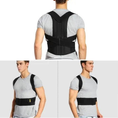 Adjustable Shoulder & Back Alignment Belt – Daily Fit & Posture - Friendly Strap - Saadiq.pk