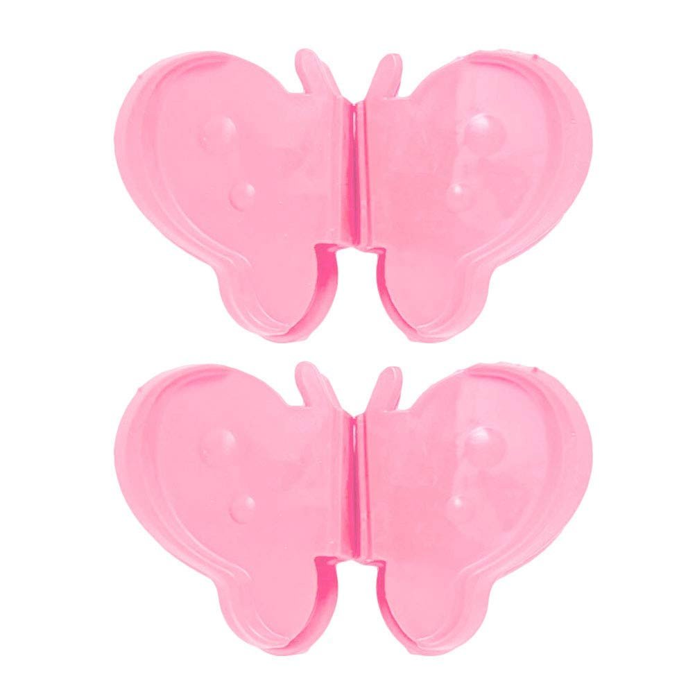 Anti - Scald Magnetic Butterfly Clip – Silicone Heat - Resistant Pot Holder (2 Pcs) - Saadiq.pk