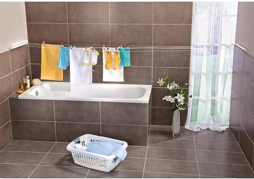 Automatic Retractable Cloth Drying Rope - Saadiq.pk