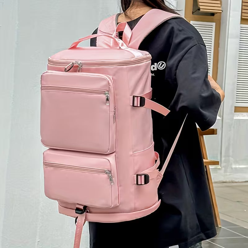Trendy Travel & Gym Backpack – Multi-Purpose Large Capacity Bag