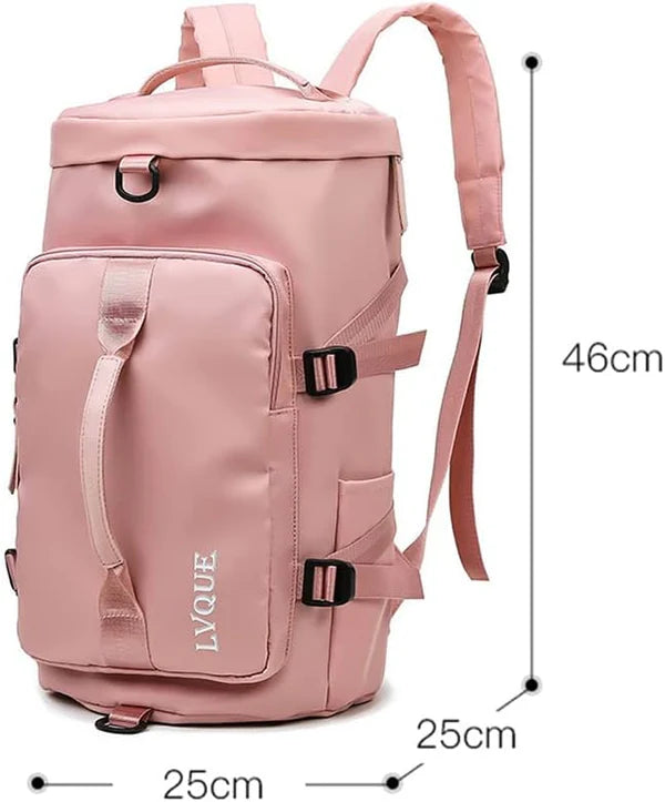 Solo Travel Bag 3-in-1 Travel Backpack with Shoe Compartment | Large Capacity Waterproof Gym & Weekend Bag
