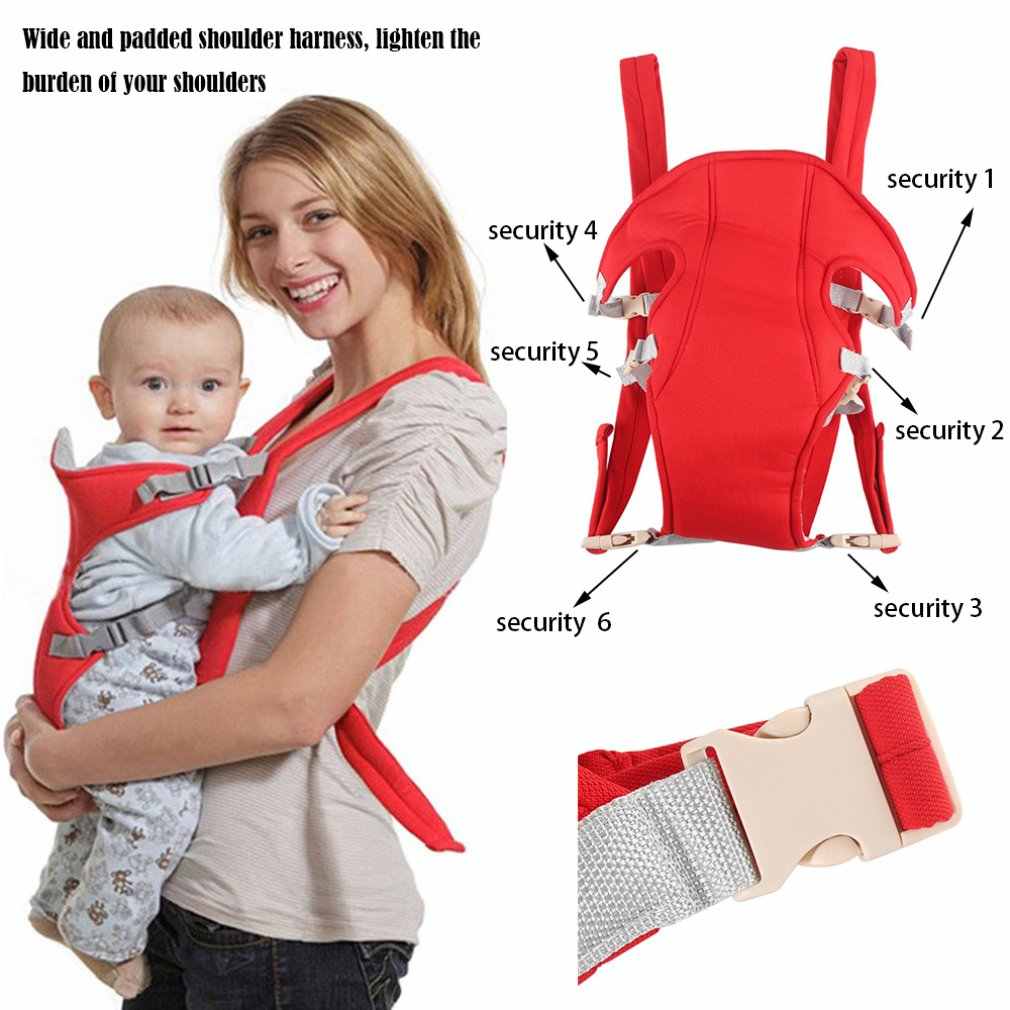 Baby Carrier – 4 - in - 1 Adjustable Ergonomic Infant Sling - Saadiq.pk