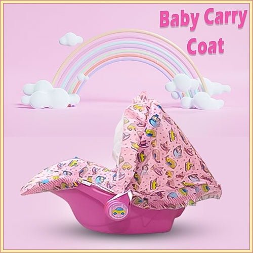 Baby Carry Cot – Infant Car Seat & Portable Carrier with Safety Harness - Saadiq.pk