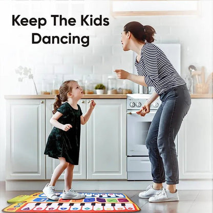 Baby Musical Piano Play Mat – Touch & Step Music Mat for Kids MEDIUM - Saadiq.pk