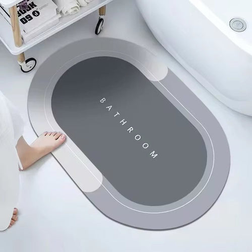 Bath Mat – Water Absorbent & Non - Slip Bathroom Floor Mat - Saadiq.pk