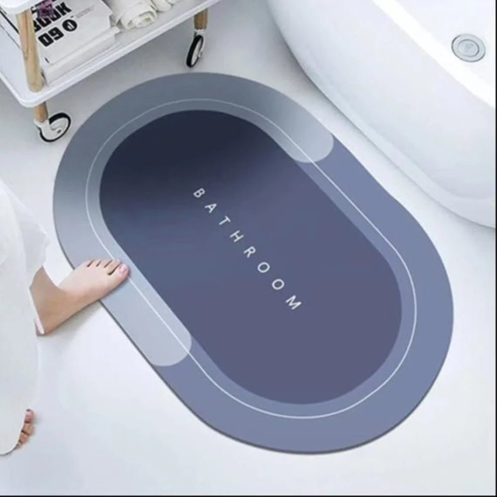 Bath Mat – Water Absorbent & Non - Slip Bathroom Floor Mat - Saadiq.pk